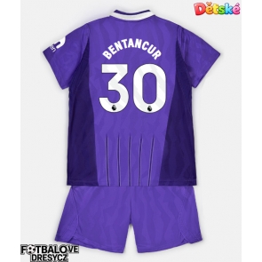 Tottenham Hotspur Rodrigo Bentancur #30 Dětské Alternativní dres komplet 2026-27 Krátký Rukáv (+ trenýrky)